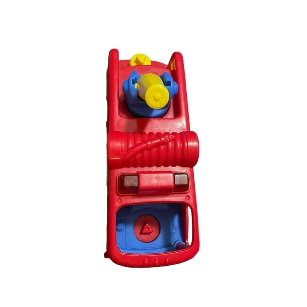 Fisher Price Little People Helping Others Fire Truck Lights Talking Toy 12